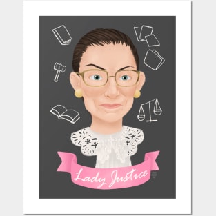 Lady Justice, RBG Posters and Art